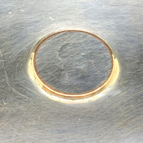 English Cheltenham Silverplate Hinged Trinket Box Silver on Copper 3 Small Trays - Picture 9 of 16